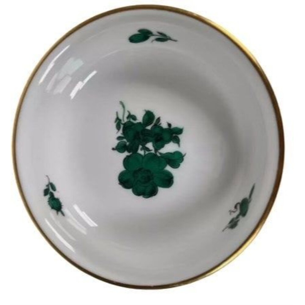 Antique European Vienna Porcelain floral miniature bowl